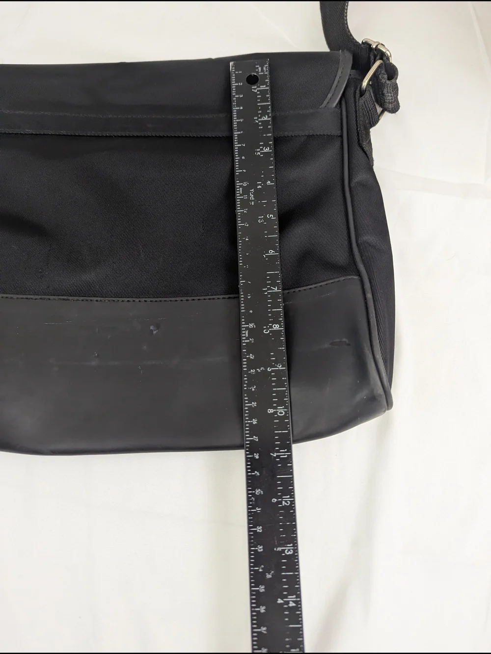 Polo by Ralph Lauren Men's Black Crossbody Shoulder Bag by Ralph Lauren